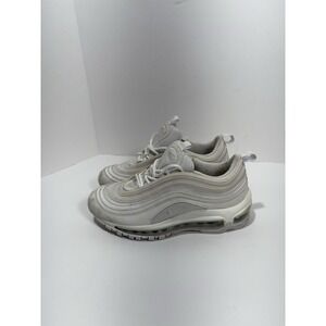Nike Air Max 97 (GS) Big Kids' 4 Y Shoes White-Metallic Silver‎ 921522-104 Shoes